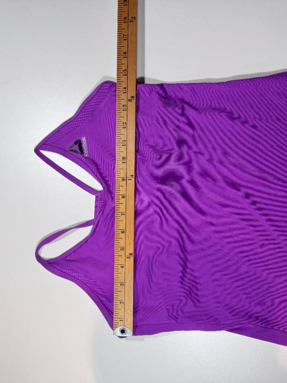 Reebok Speedwick Purple Strappy Athletic Tank Top Women’s Small - Picture 5 of 8